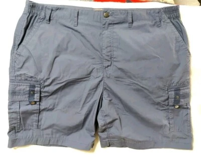 Haband Travelers Cargo Shorts Men's Size 44 Blue - Image 1 of 4