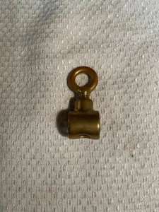 5/8 inch Solid Brass Rope Thimble - qty of 2 - Picture 1 of 3