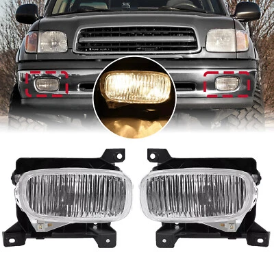 Fog Lights For Toyota Tundra 2000-2006 w/Steel Bumper Driving Lamps 812100C010 Foto 1 de 4