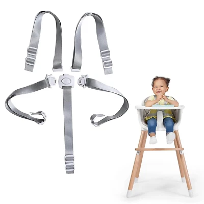 CUTIOLLY 5-Punkt-Sicherheitsgurt,Gurt Kinderwagen,Sicherheitsgurt Hochstuhl,Baby Sicherhe