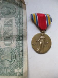 Nice WWII 1945 US Soldier's Victory Medal - Picture 1 of 5