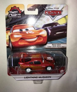 Disney Pixar Cars LIGHTNING McQUEEN 24a Endurance Race Auto a colori next gen - Foto 1 di 2