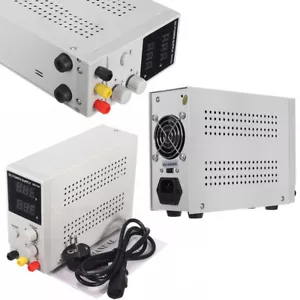 Fuente de alimentación de laboratorio variable ajustable de 0-30V 0-10A 220V - Imagen 1 de 12