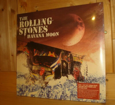 THE ROLLING STONES Havanna Moon UNIVERSAL 3 LP + DVD NEW SEALED FOC 2016 ED1 - Image 1 of 2