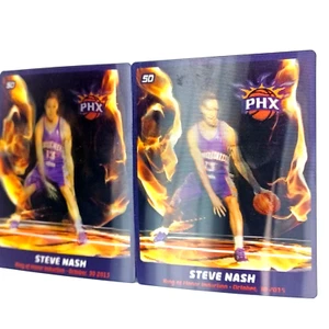 Steve Nash Phoenix Suns Ring Of Honor Ceremony Action Cards,Set of 2,Pre-owned, - Picture 1 of 12