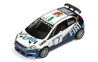 1/43 IXO RAM275 Fiat Punto S2000 2006 Rally 1000 Miglia #7 Andreucci & Andreussi - Image 1 of 3
