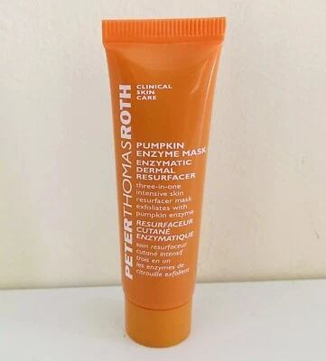 Peter Thomas Roth Masks Pumpkin Enzyme Face Mask 14ml Mini Travel Size Sealed - Image 1 of 2