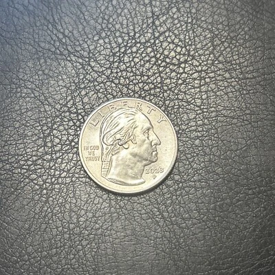 2023 P -  IDA Women's Quarter  ERROR “In Cod We Trust”  LiBerty On Head - Image 1 of 4