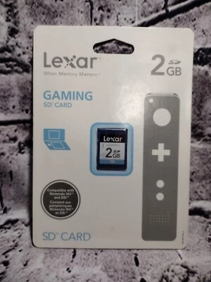NEW Lexar 2GB Gaming SD Card  - Image 1 of 2