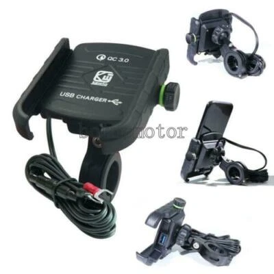 Зарядное устройство держатель сотового телефона для Honda Shadow ACE VT 600 750 1100 VTX1800 VTX1300 - Изображение 1 из 4