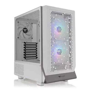 Thermaltake Ceres 300 TG ARGB Mid Tower Gehäuse 2x 140mm ARGB Lüfter, 1x 140mm - Weiß - Bild 1 von 11