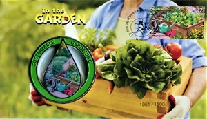 2019 In The Garden (SCM) Stamp Collecting Month Medallion PNC Ltd Edt ..../1500 - Picture 1 of 4