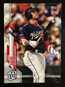 Juan Soto 2020 Topps UK Edition Baseball Card Washington Nationals #150