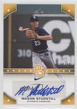 2015 Leaf Perfect Game National Showcase Gold /50 Mason Studstill #PG-MS1 Auto