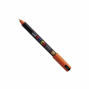 Pennarello Posca Arancione Scuro PC1MR Punta Calibrato Attrezzatura - Foto 1 di 1