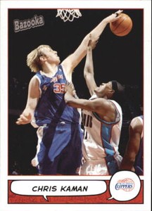 2004-05 Topps Bazooka Basketball #58 Chris Kaman