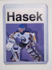 Dominik Hasek Artist Signed Hockey Art Card 1/10
