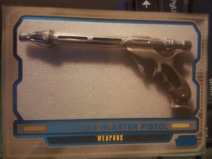 Pistola bláster Topps Star Wars 2013 Galactic Files 2 #602 Westar-34 azul 252/350 - Imagen 1 de 1