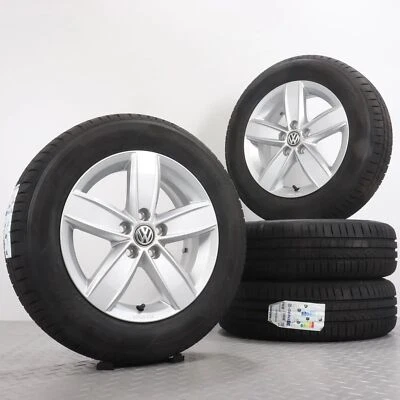 Sommerräder VW Polo 6 2G AW 15Zoll Original Alufelgen 2G0071495 Reifen 185/65R15 - Bild 1 von 4