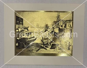 Purdy's Basin Gold Etch Print by Lionel Barrymore - Picture 1 of 1