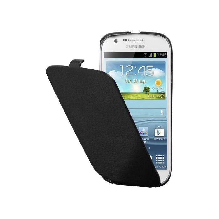 ETUI FOLIO A RABAT SAMSUNG GALAXY EXPRESS NOIR ECO-CUIR (PU) - Photo 1/1
