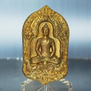 Reloj Amuleto Tailandés Buda Setthi YodKhunPhon Sanmamao Latón Mixto BE2560 - Imagen 1 de 9