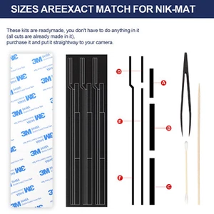 Kit spugna schiuma guarnizione luce personalizzata per Nikkormat/Nikomat FS FT FTn FT2 FT3 US - Foto 1 di 11