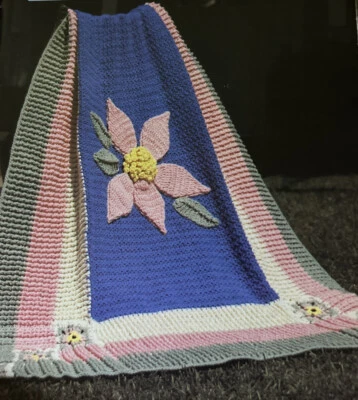 ~Crochet Pattern-Water Lily Afghan-Pattern Only~ Buy 1 Pattern See Description - Image 1 of 2