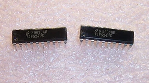 QTY (18) 74F524PC NSC 20 PIN DIP 8-bit REGISTRIERTER KOMPARATOR NOS 1 RÖHRE - Bild 1 von 2