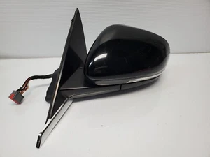 2010-2015 JAGUAR XF DRIVER LEFT SIDE VIEW MIRROR BLACK COLOR 3303 051 - Picture 1 of 11
