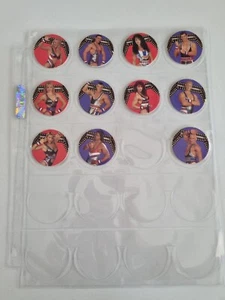 c1990s Kelloggs Rice Bubbles Gladiators 11/12 Tazo Pogs Dizks Sportscap Powercap - Bild 1 von 4