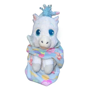 Disney Parks Bebés Hércules Bebé Pegaso Peluche Animal Manta Bolsa 12" - Imagen 1 de 11