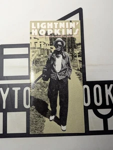 Lightnin' Hopkins The Complete Prestige Bluesville Recordings 1991 PB Book Only! - Picture 1 of 5