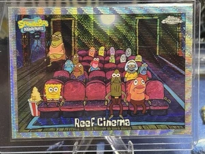 2025 Topps Chrome SpongeBob Schwammkopf #132 Reef Cinema Wave Refractor /175 - Bild 1 von 2