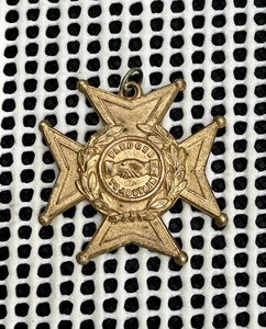 Medallion Band of Hope Temperance Pledge To Abstain intoxicating Drinks Medal - Picture 1 of 3