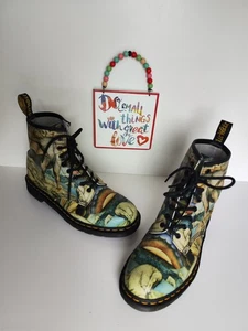 Dr Martens 1460 Tate Satan Blake Pascal Artist Collection boot UK9.5 EU44 US10.5 - Picture 1 of 10
