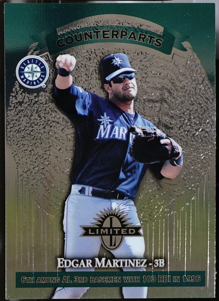 1997 Donruss Limited Baseball Edgar Martinez / Todd Walker CP #65 NM - Image 1 of 1