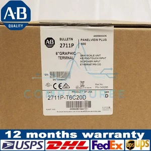 2711P-T6C20D New AB PanelView Plus 600 2711P-T6C20D Factory Sealing US Free Tax - Picture 1 of 5
