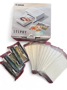 Canon Selphy CP1500 Fotodrucker mit Patronen und Fotopapier Packs Konvolut - Bild 1 von 10
