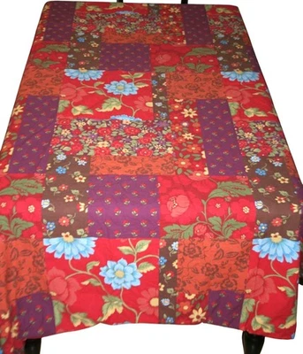 The Company Store Twin Floral Patchwork Look Duvet Cover + Pillowcase Cottage - Image 1 of 4