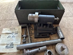 Weldon Tool Tilting Sub Base End Mill Air Bearing Grinding Sharpening Fixture - Picture 1 of 10
