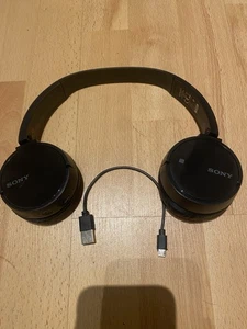 Sony CH 500 Bluetooth Kopfhörer Wireless Mit Ladekabel - Bild 1 von 4