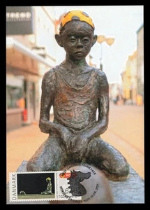 DENMARK 2011 Maximum Card ATM - Michael Kvium Horsens HOFI Double Blind statue - Picture 1 of 1