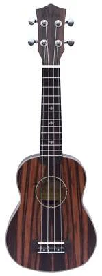 Ukelele de madera negra Aloha - soprano - ébano Foto 1 de 2