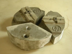 NEW - 3 Piece Set ABBOTT Aluminum Pie Jaw TG8MDP - Picture 1 of 1