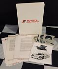 Team Toms Toyota 90 Cv Monza 480Km Wspc 1990 Media Press Pack Kit + Photographs