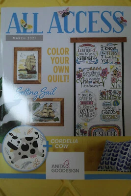 Anita Goodesign ALL ACCESS VIP Club MARCH 2021 Book & CD