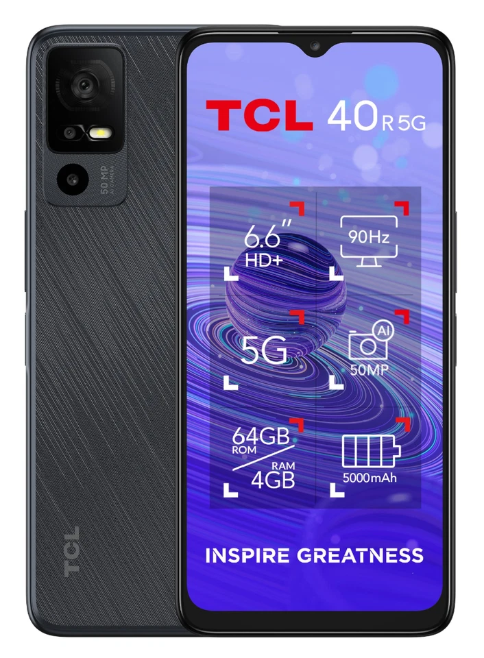 TCL 40R 5G GARANZIA ITALIA - Immagine 1 di 1