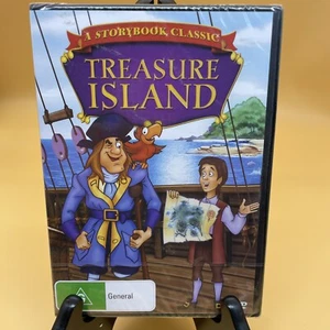 Treasure Island DVD A Storybook Classic R4 Brand New & Sealed Animated Kids Movi - Picture 1 of 4