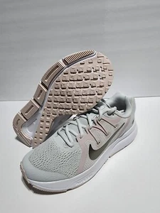 Nike WMNS Zoom Span 3 [CQ9267-004] Women Running Shoes Stone Pink / White Sz 6.5 - Picture 1 of 8